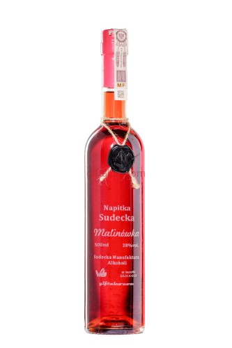 Napitka Sudecka Malinówka 38% 0,5L