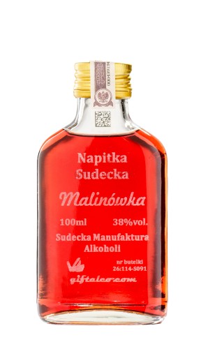 Napitka Sudecka Malinówka 38% 0,1L
