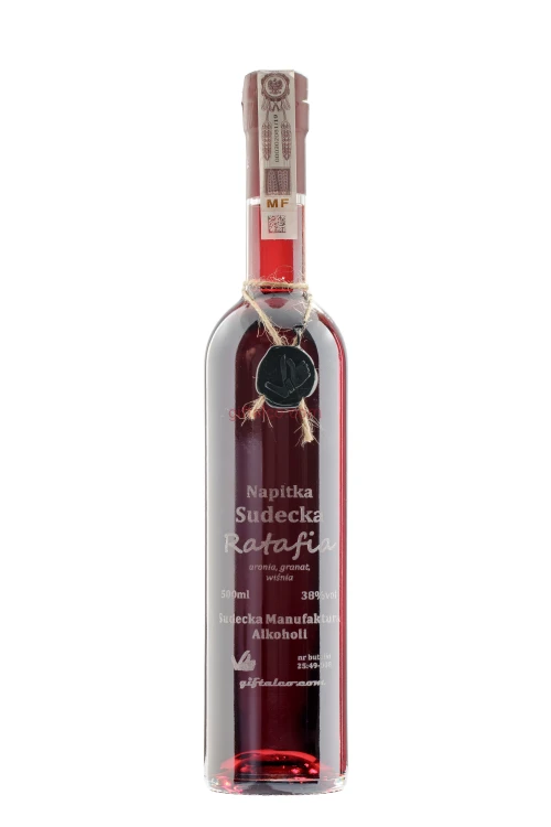 Napitka Sudecka Ratafia 38% 0,5L